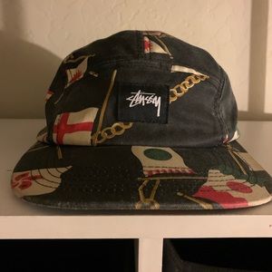 5 panel Stussy hat